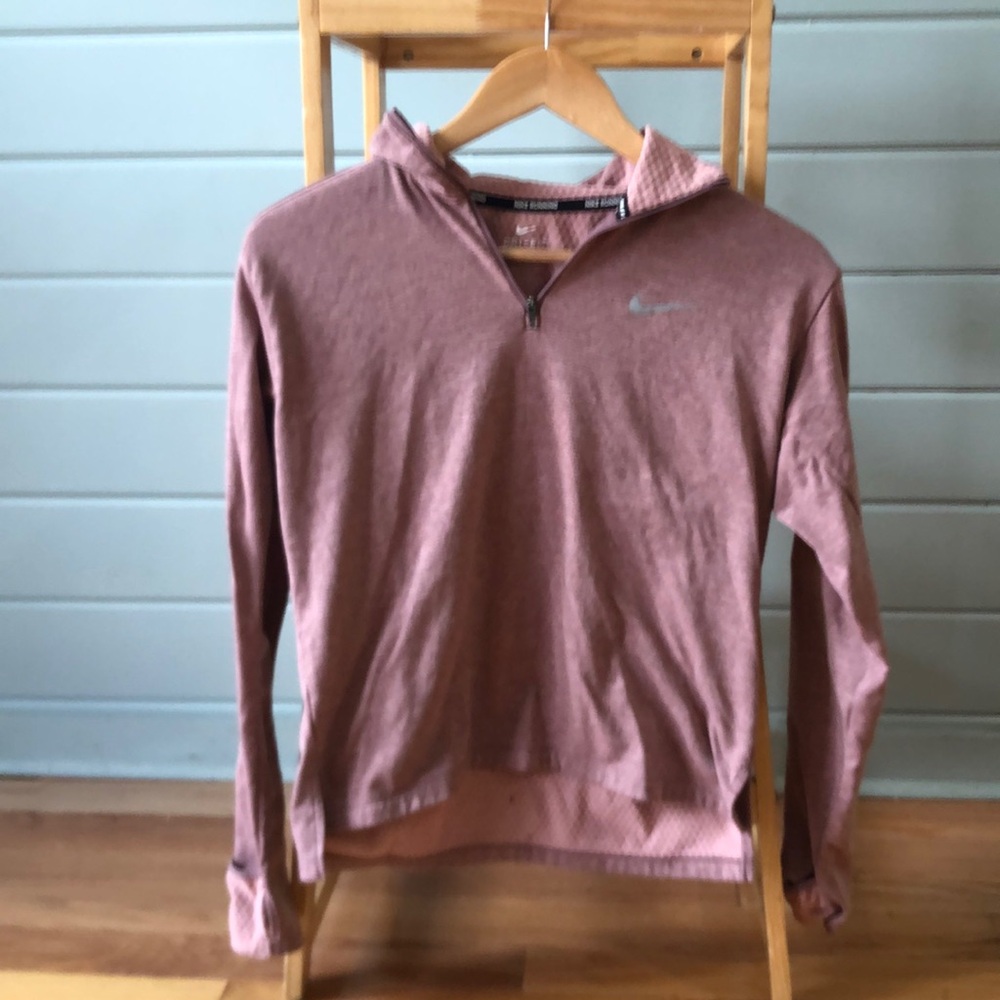 Nike running zip up